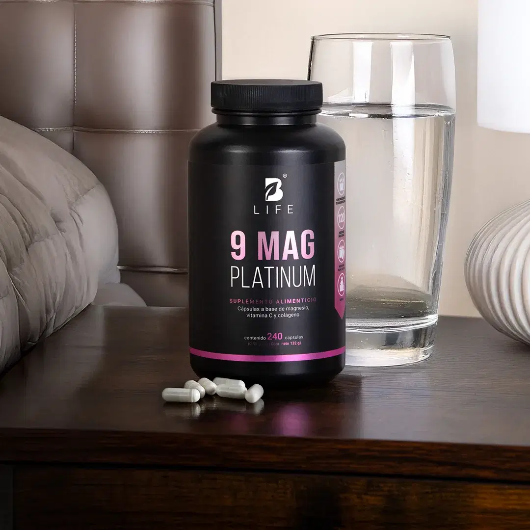 Mezcla de Magnesios | con Colágeno Hidrolizado y Vitamina C | 240 cápsulas