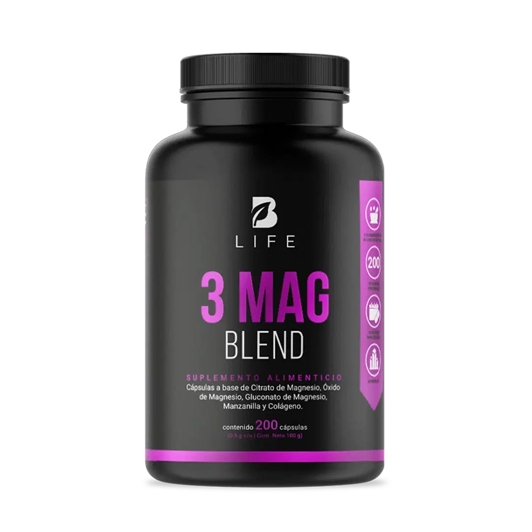 Mezcla de Magnesios | Citrato, Óxido y Gluconato de Alta Absorción