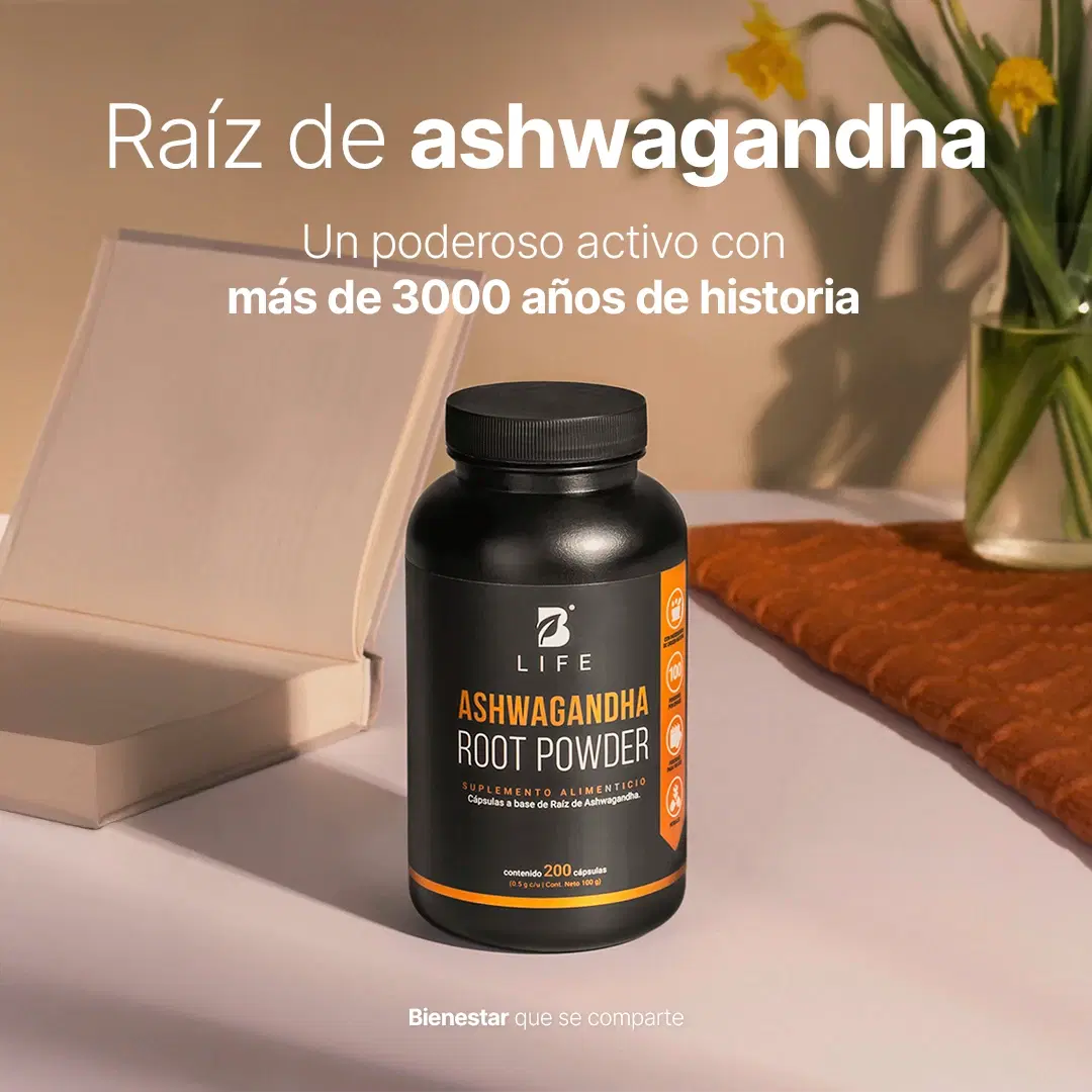 Ashwagandha | Adaptógeno Natural | 200 cápsulas