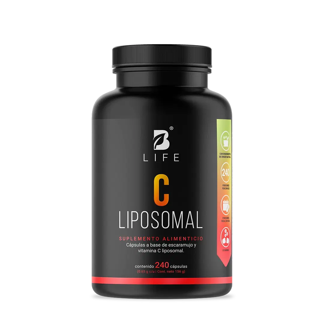 Vitamina C Liposomal | con Escaramujo | 240 cápsulas