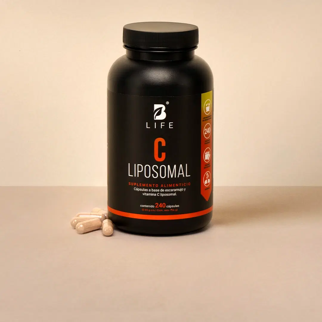 Vitamina C Liposomal | con Escaramujo | 240 cápsulas