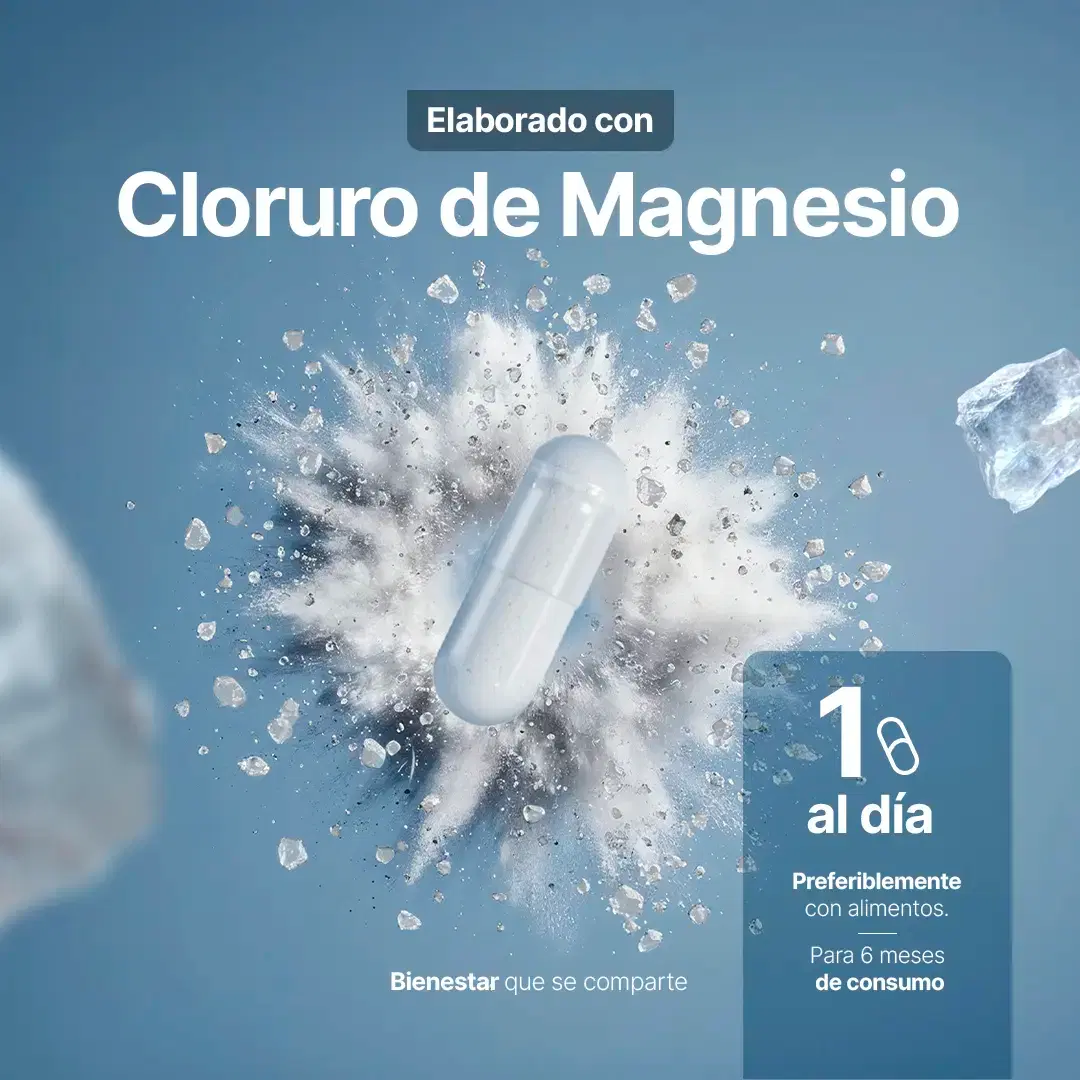Cloruro de Magnesio Puro | 500 mg por porción