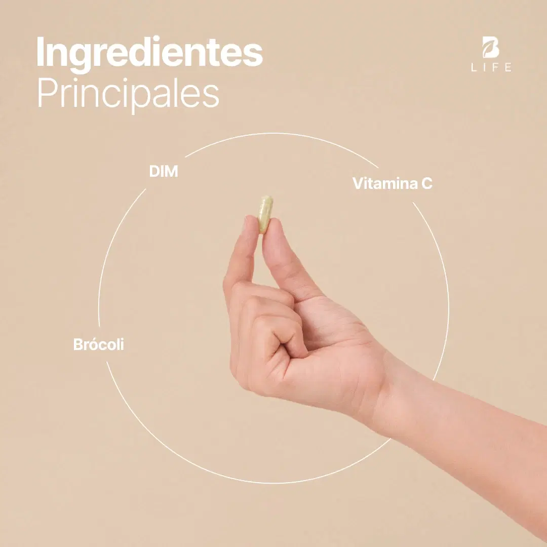 DIM | con Vitamina C y Brócoli | 240 cápsulas | 700 mg por porción