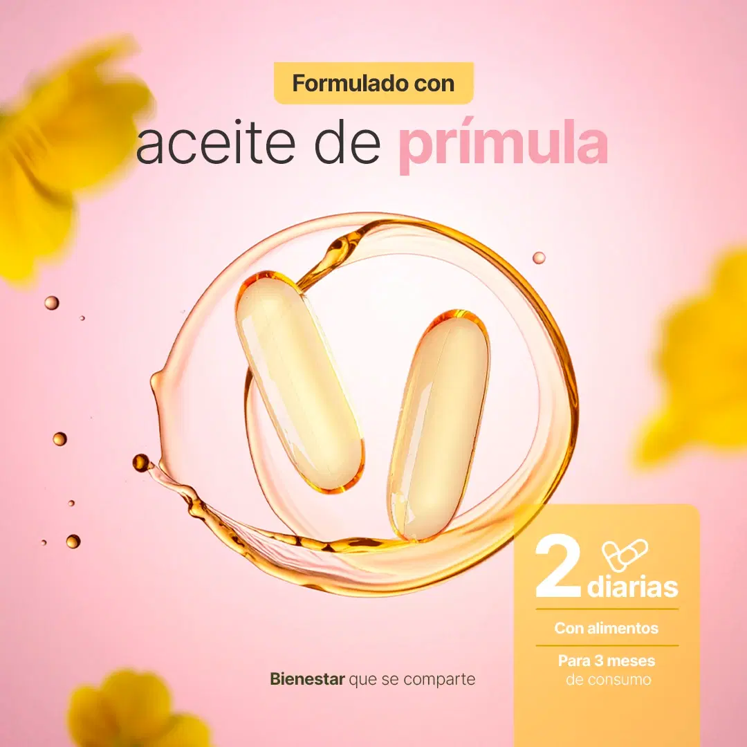 Aceite de Prímula Puro | 180 Cápsulas con 1000mg por porción
