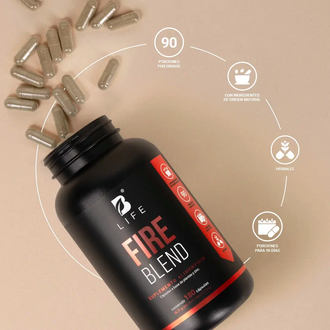 Fórmula con Maca, Damiana, Fenogreco y Tribulus | 180 cápsulas de 1420 mg por porción