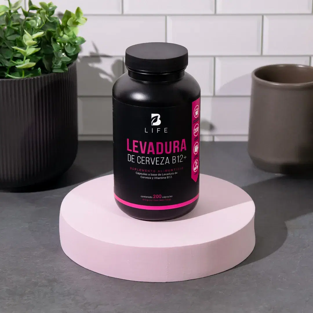 Vitamina B12 | con Levadura | 200 cápsulas