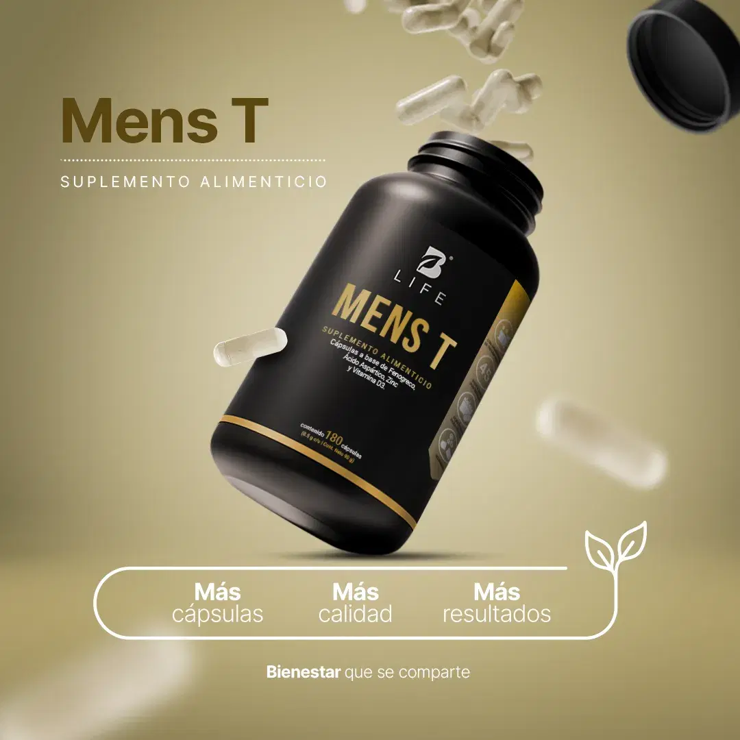 Mezcla de Vitaminas Para Hombre | Fenogreco, Ácido Aspártico, Arginina, Zinc y D3