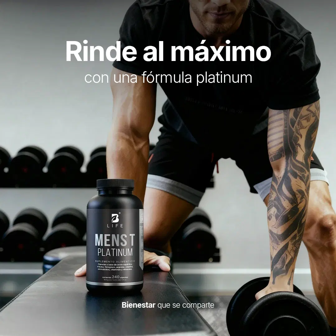 Fórmula Avanzada Platinum para Hombre | con Fenogreco, Creatina, Aminoácidos, Vitaminas y Minerales | 240 Cápsulas | 4000 mg por porción