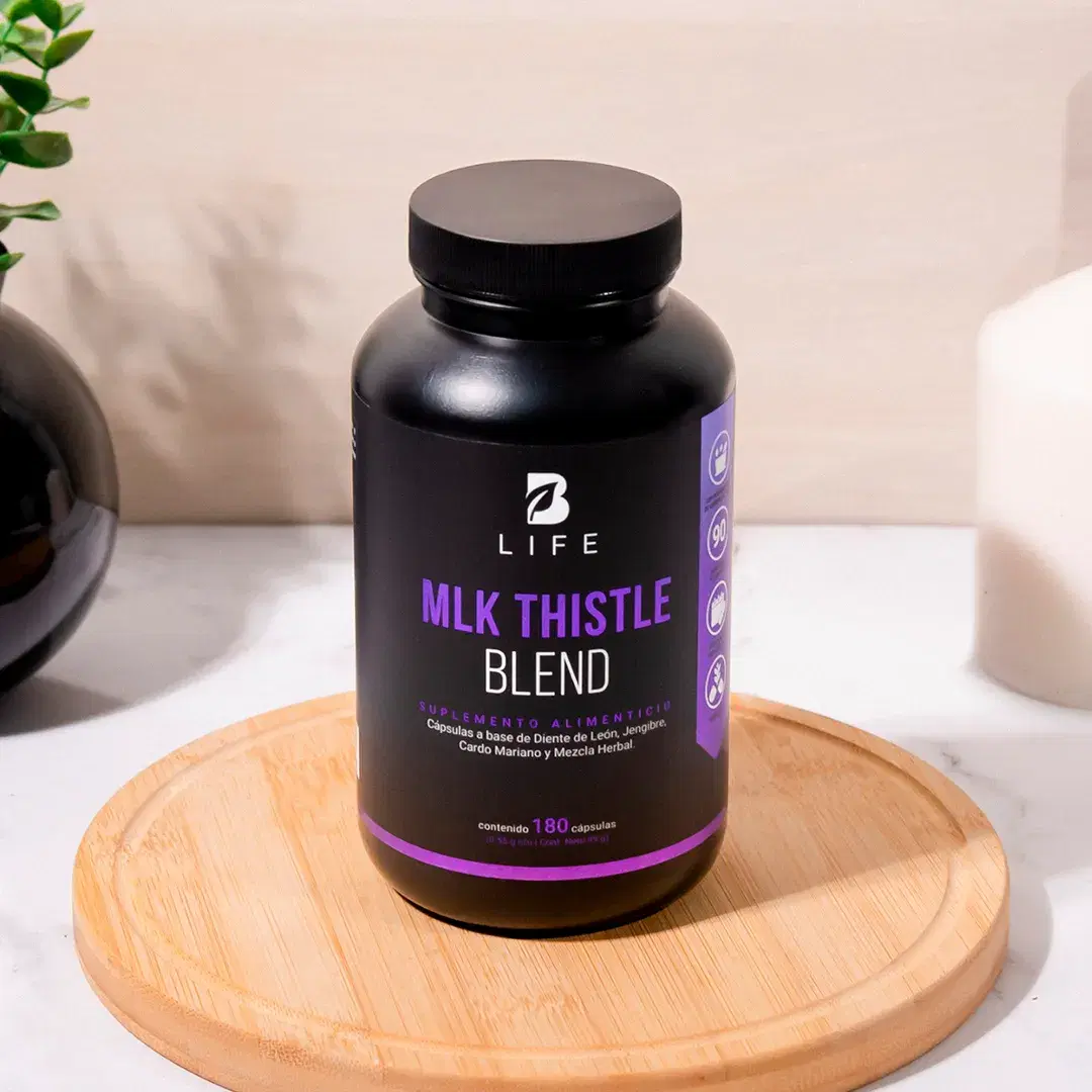 Cardo Mariano con Diente de León, Jengibre y Mezcla Herbal | 1100 mg por Porción