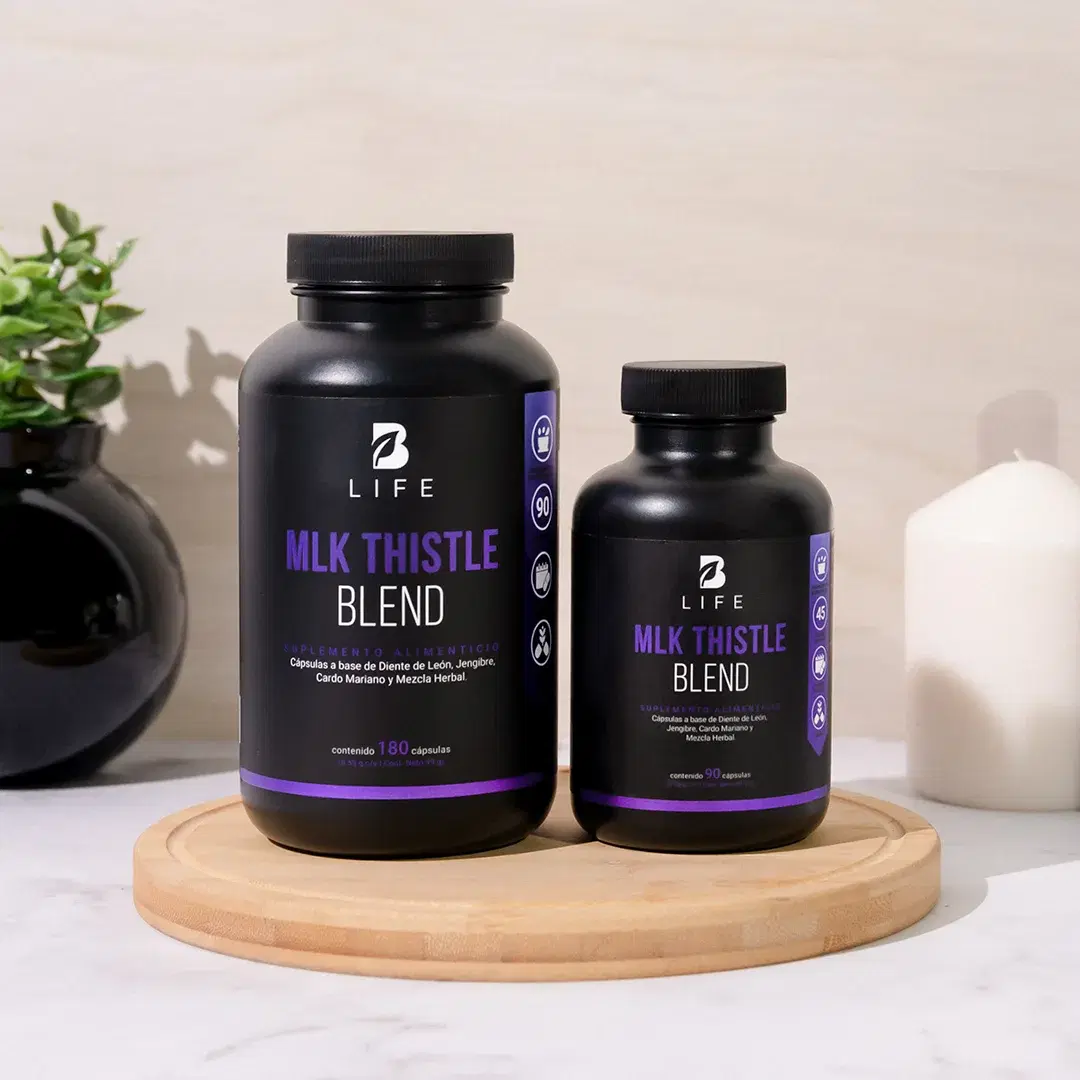 Cardo Mariano con Diente de León, Jengibre y Mezcla Herbal | 1100 mg por Porción