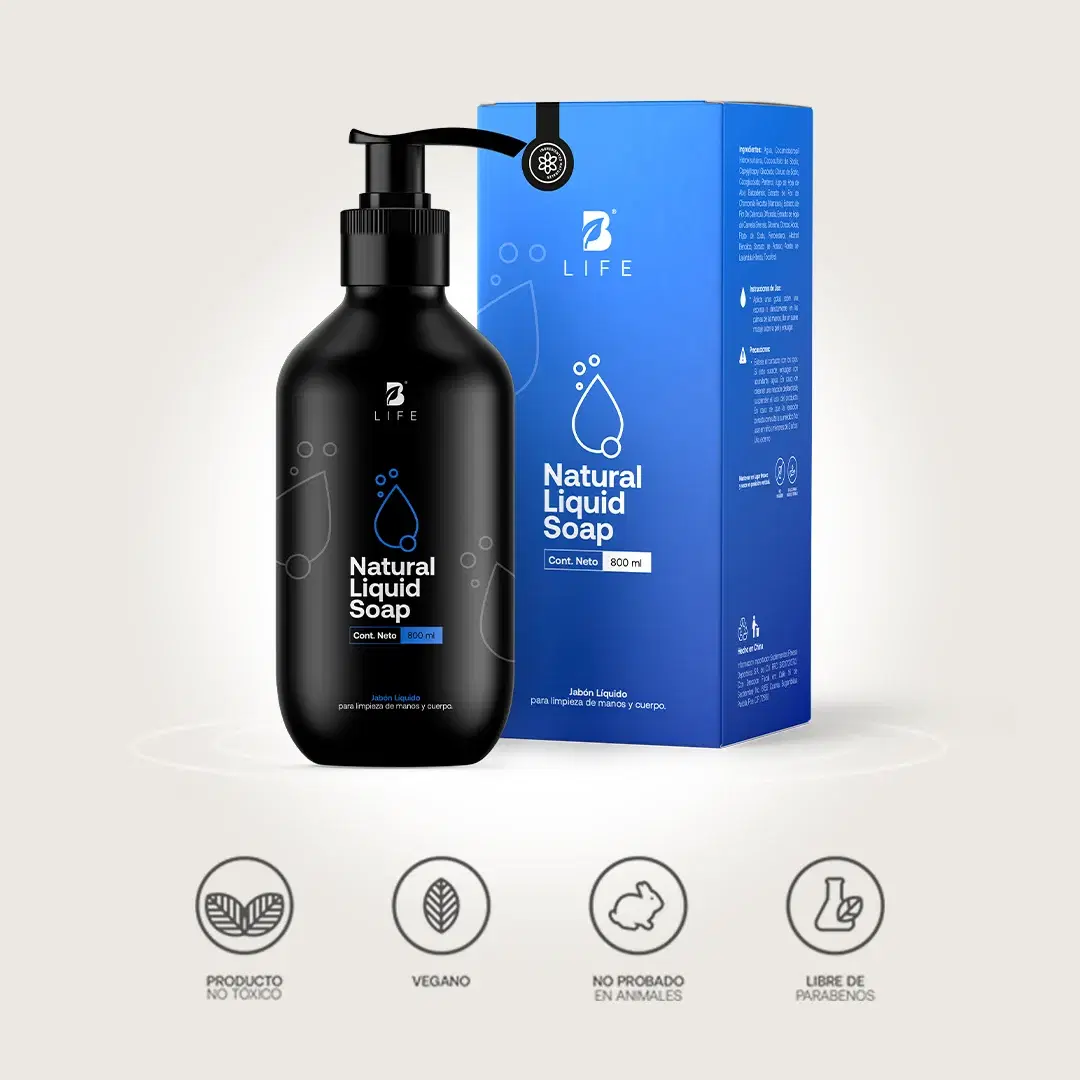 Natural Liquid Soap | Jabón Líquido Natural