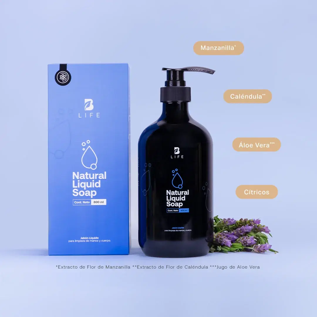 Natural Liquid Soap | Jabón Líquido Natural