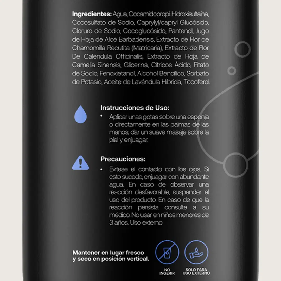 Natural Liquid Soap | Jabón Líquido Natural