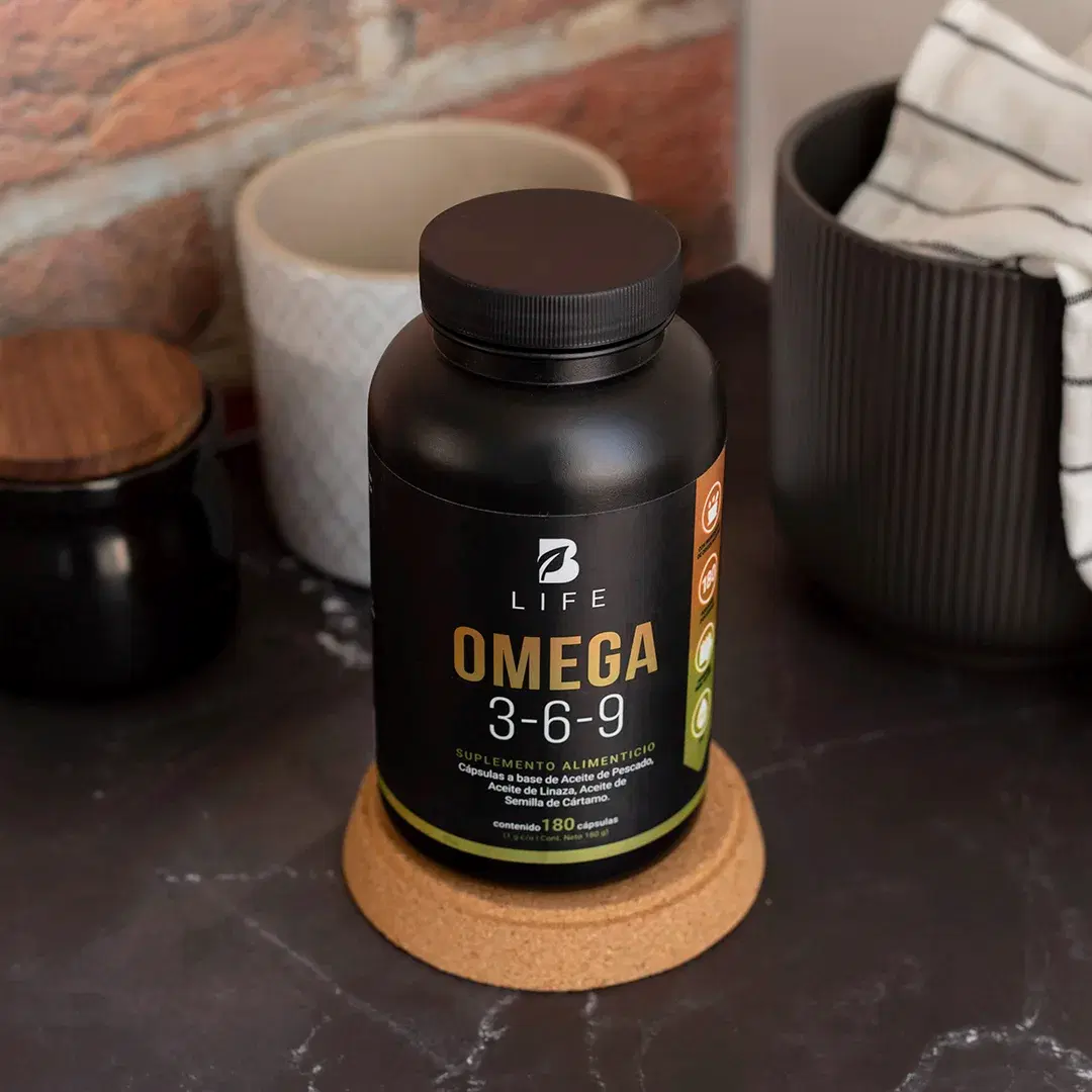 Omega 3-6-9 con Aceite de Pescado (EPA y DHA), Linaza y Cártamo | 1000 mg por Porción