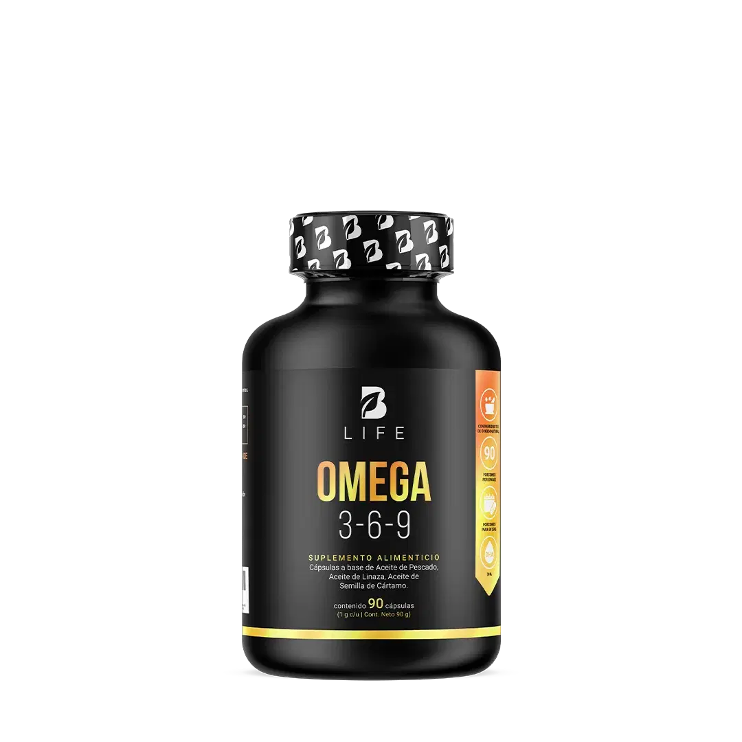 Omega 3-6-9 con Aceite de Pescado (EPA y DHA), Linaza y Cártamo | 1000 mg por Porción