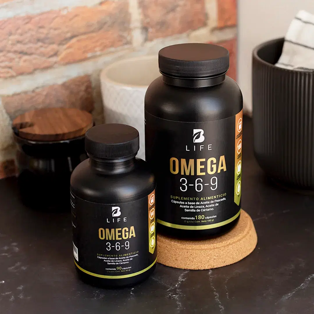 Omega 3-6-9 con Aceite de Pescado (EPA y DHA), Linaza y Cártamo | 1000 mg por Porción