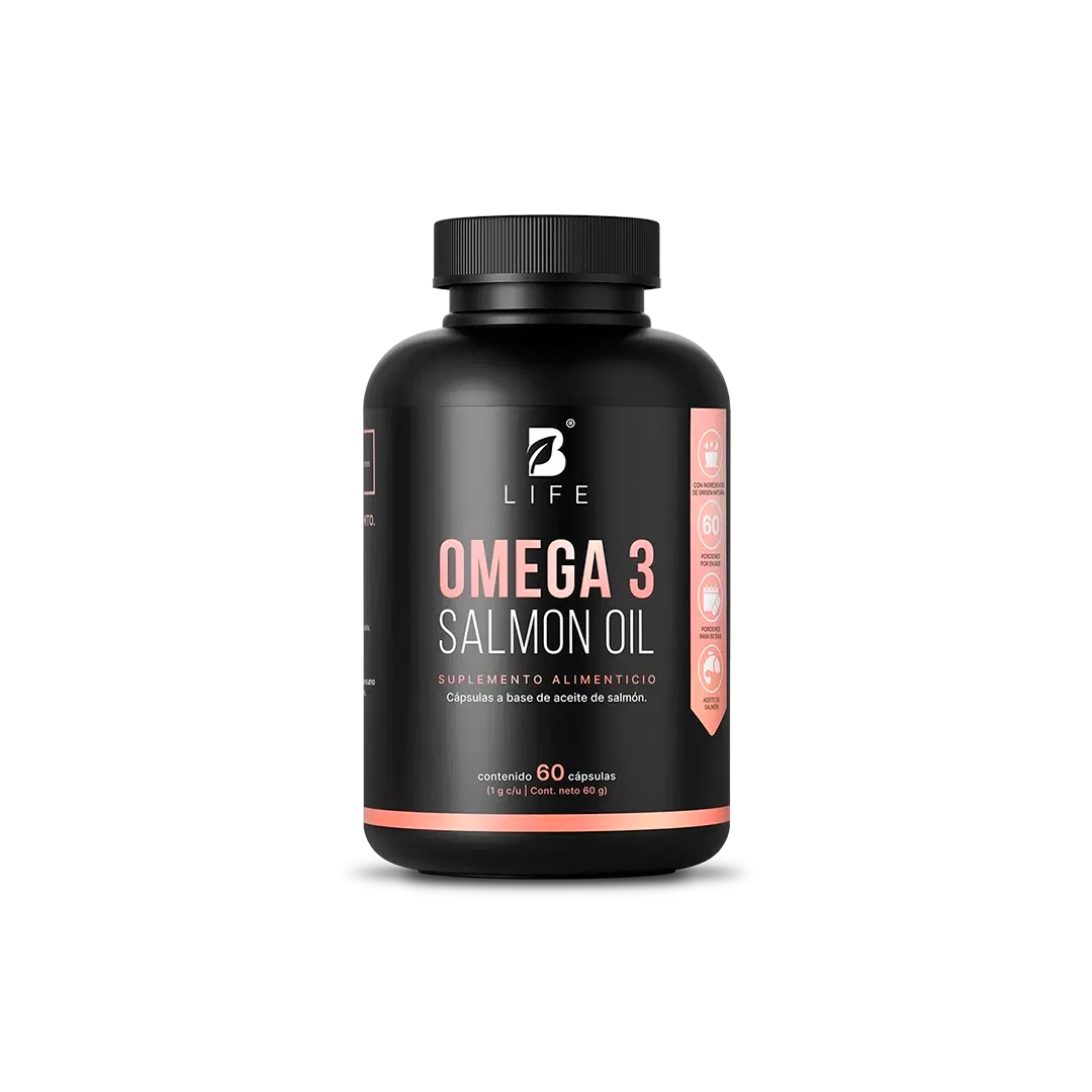 Omega 3 Aceite Puro de Salmón | con 1000 mg por porción