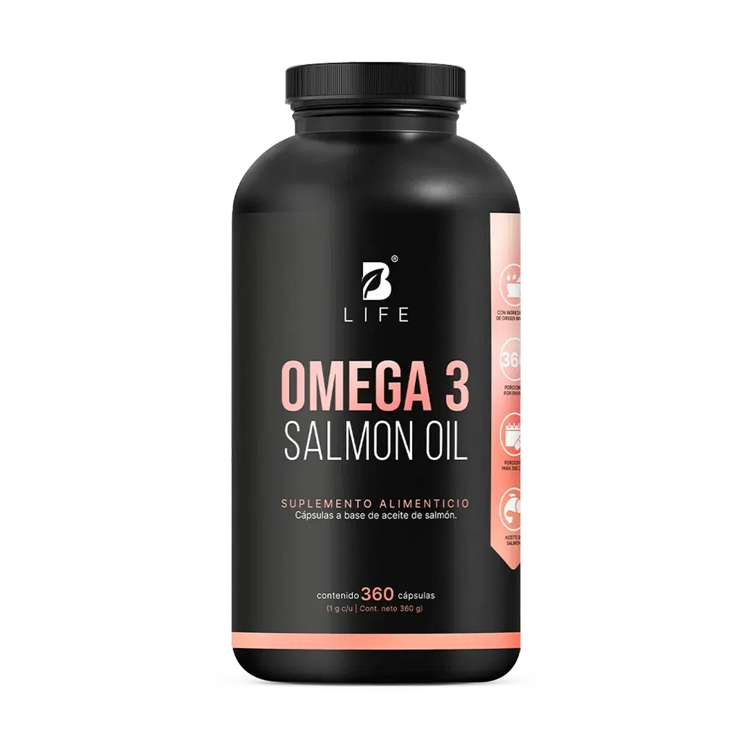 Omega 3 Aceite Puro de Salmón | con 1000 mg por porción