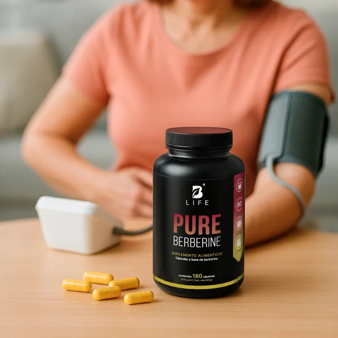 Berberina HCL Pura 500 mg por cápsula | 1000 mg por porción
