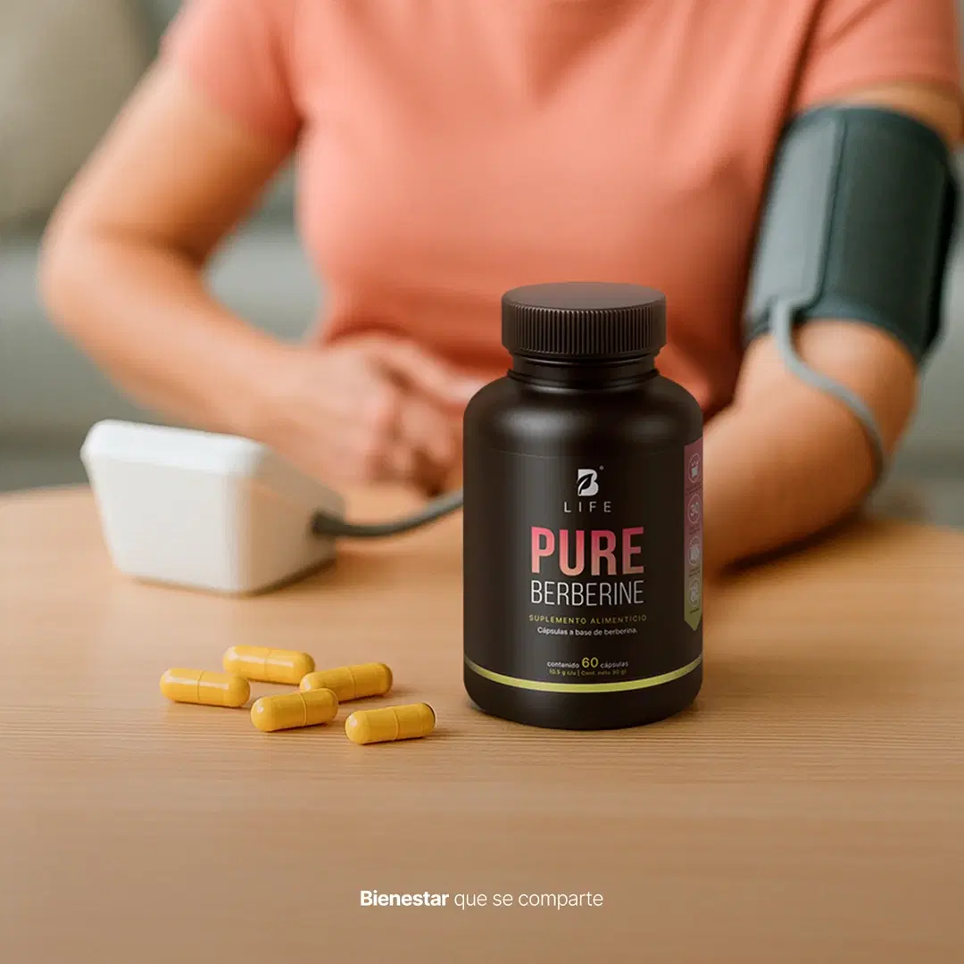 Berberina HCL Pura 500 mg por cápsula | 1000 mg por porción