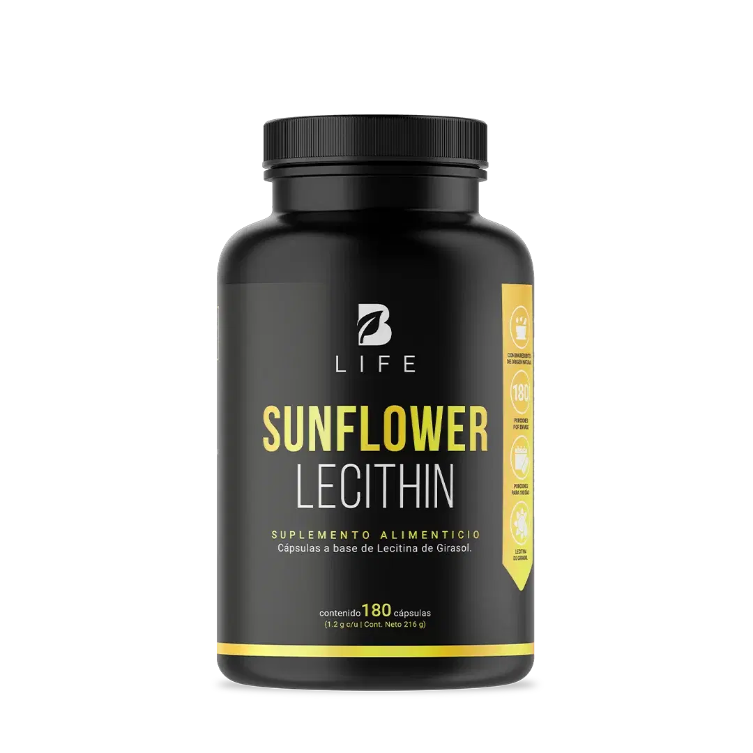 Lecitina de Girasol | 1200 mg | 180 cápsulas